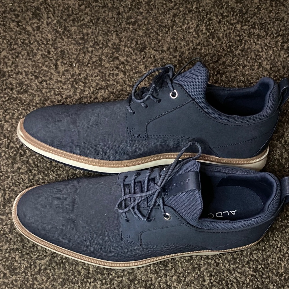 Aldo Men's Dark Navy Blue casual shoes